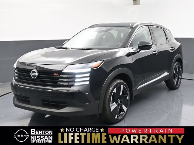 2026 Super Black Nissan Kicks SR FWD SUV