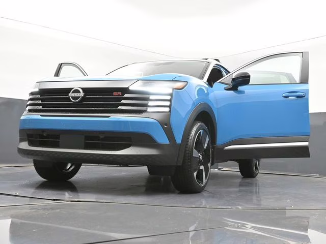 2026 Arctic Ice Blue/Black Nissan Kicks SR FWD SUV