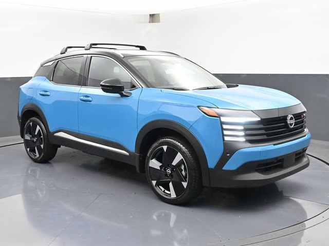 2026 Arctic Ice Blue/Black Nissan Kicks SR FWD SUV