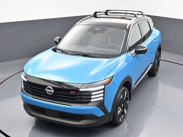 2026 Arctic Ice Blue/Black Nissan Kicks SR FWD SUV
