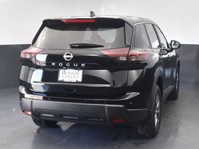 2025 Super Black Nissan Rogue S FWD SUV