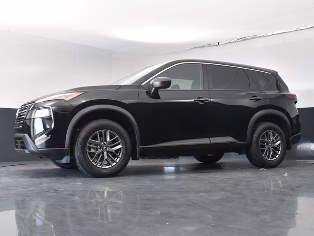 2025 Super Black Nissan Rogue S FWD SUV