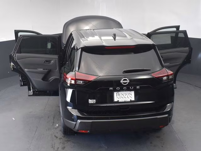 2025 Super Black Nissan Rogue S FWD SUV