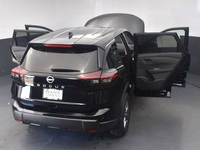 2025 Super Black Nissan Rogue S FWD SUV