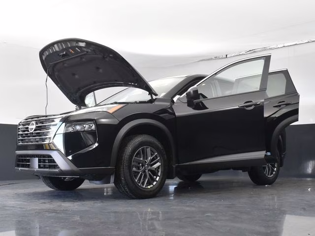 2025 Super Black Nissan Rogue S FWD SUV