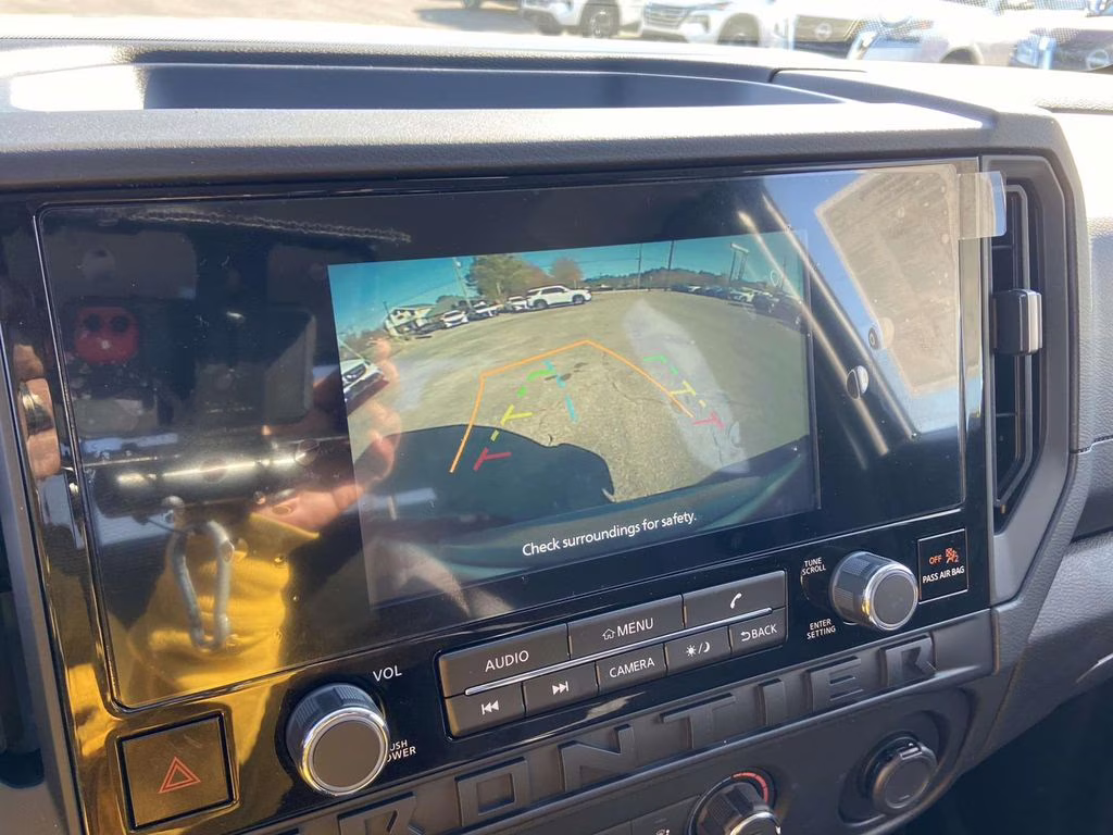 2026 Glacier White Nissan Frontier S 4X4 Truck