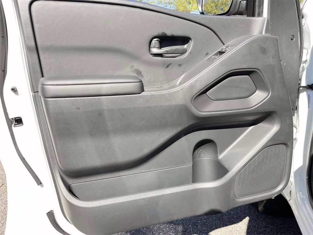 2026 Glacier White Nissan Frontier S 4X4 Truck