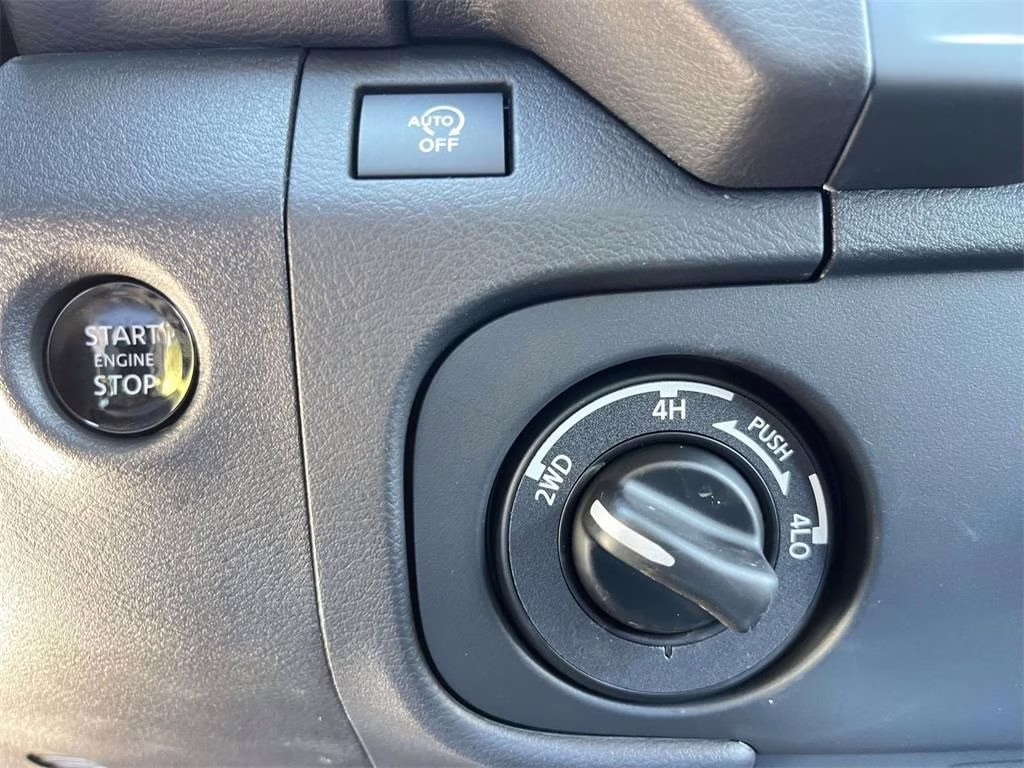 2026 Glacier White Nissan Frontier S 4X4 Truck