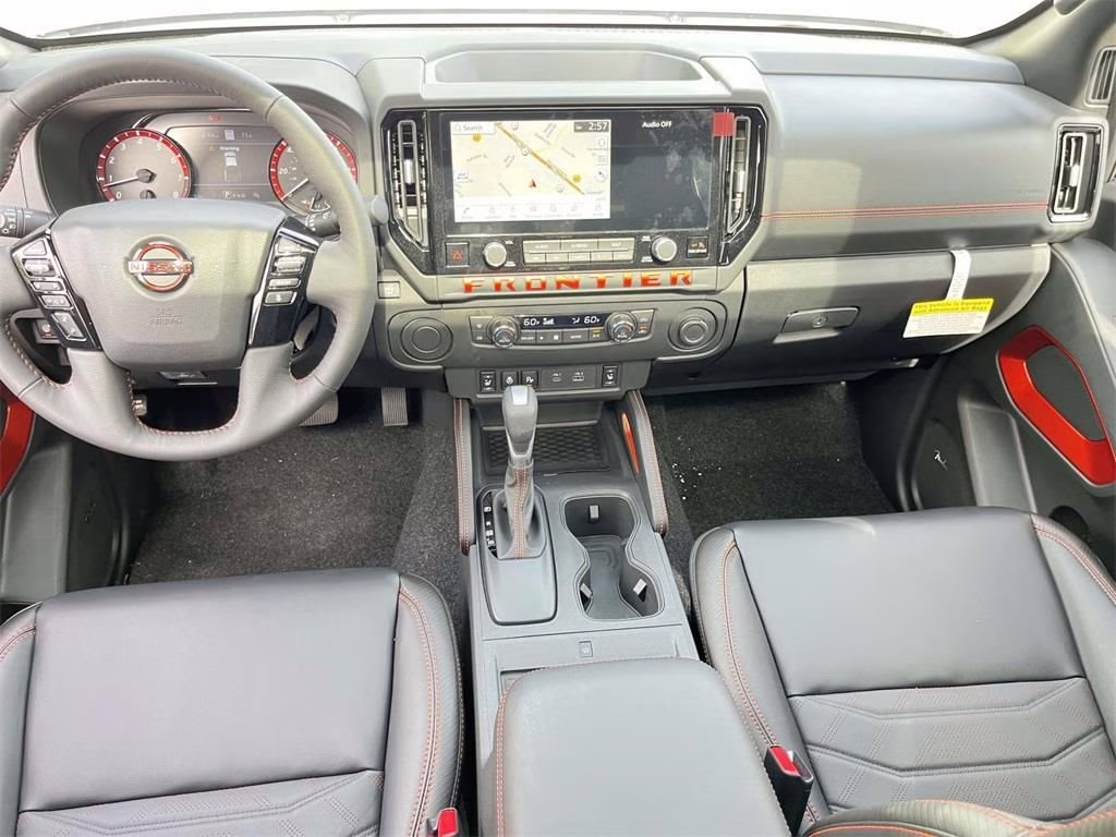 2026 Glacier White Nissan Frontier PRO-X RWD Truck