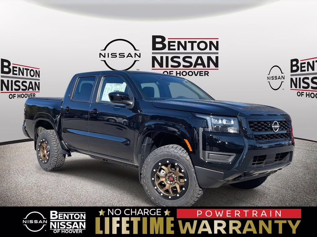 2026 Super Black Nissan Frontier SV 4X4 Truck