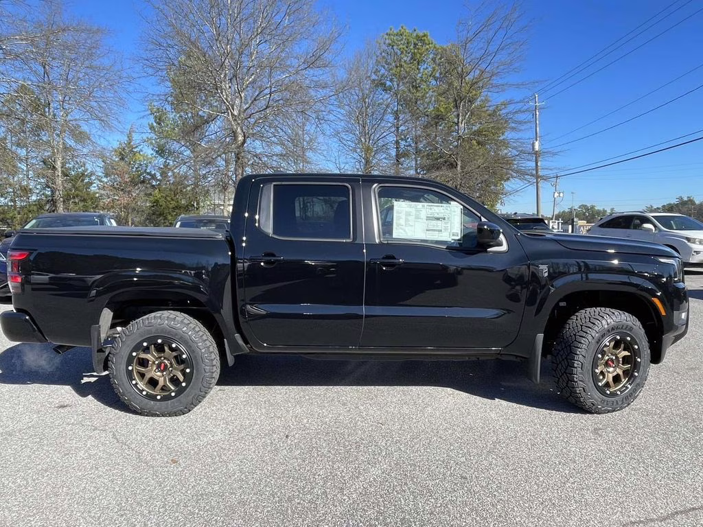 2026 Super Black Nissan Frontier SV 4X4 Truck