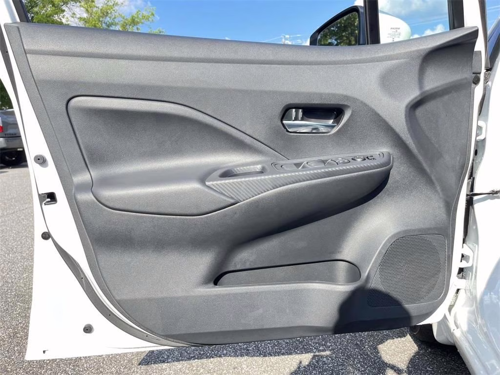 2025 Aspen White Tricoat Nissan Versa 1.6 SV FWD Sedan