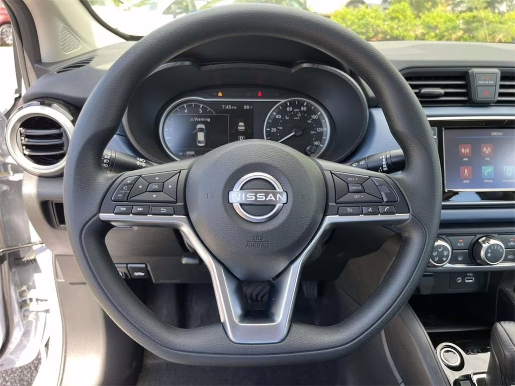 2025 Gray Sky Pearl Nissan Versa 1.6 SV FWD Sedan