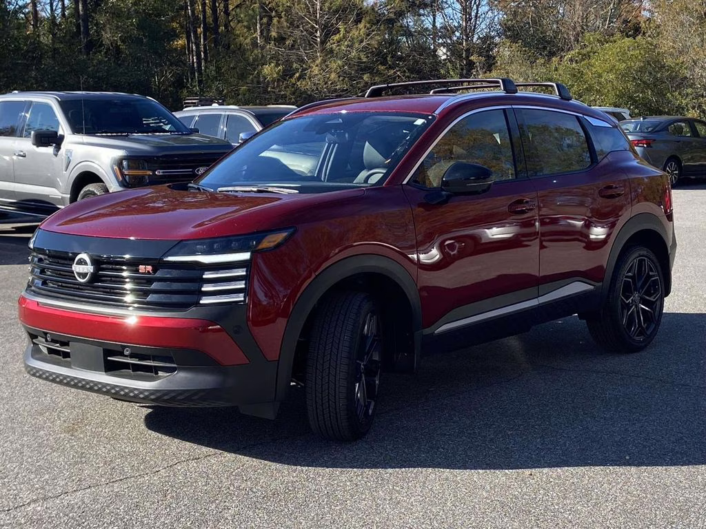 2026 Scarlet Ember Tintcoat Nissan Kicks SR FWD SUV