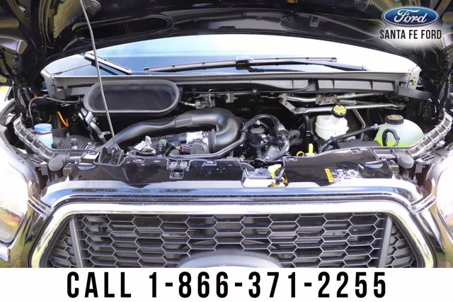2024 Black Ford Transit Passenger Wagon XLT IN RENTAL AWD Van