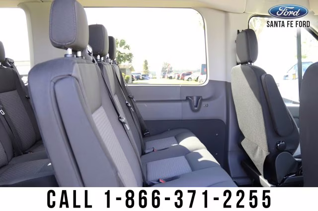 2024 Black Ford Transit Passenger Wagon XLT IN RENTAL AWD Van