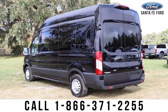 2024 Black Ford Transit Passenger Wagon XLT IN RENTAL AWD Van