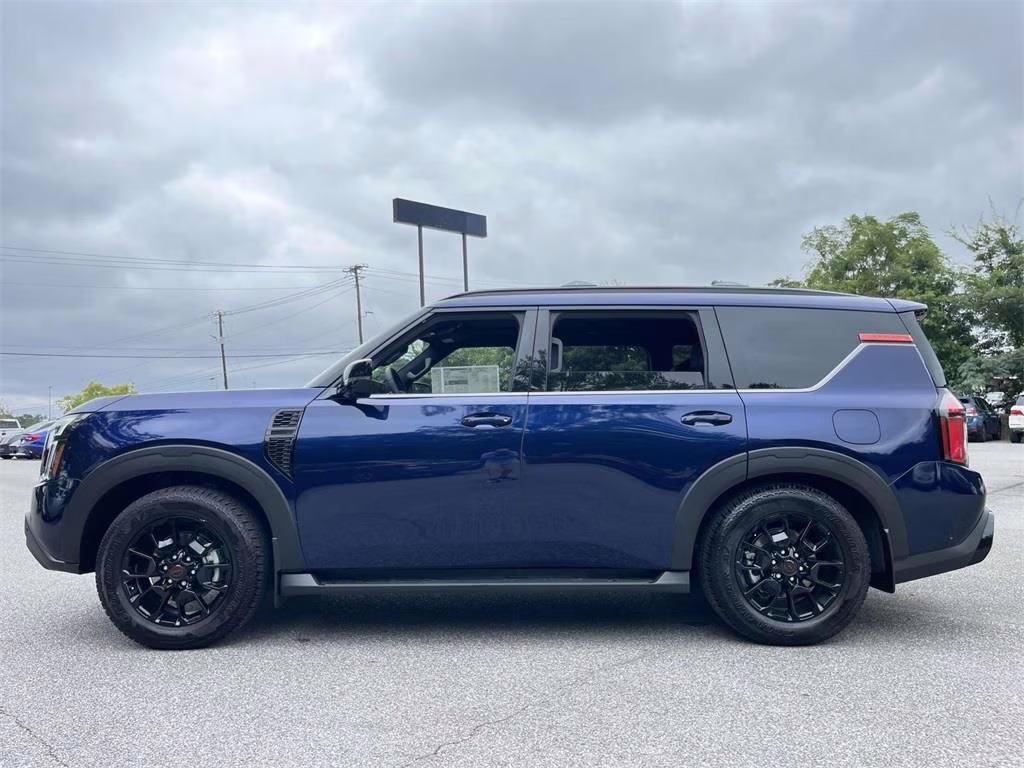 2025 Deep Ocean Blue Pearl Nissan Armada PRO 4X 4X4 SUV