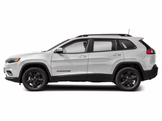 2023 Bright White Clearcoat Jeep Cherokee Altitude 4X4 SUV
