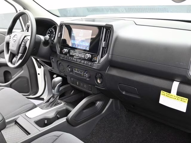 2026 Glacier White Nissan Frontier S RWD Truck