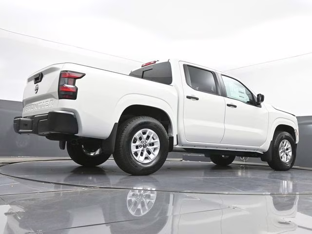 2026 Glacier White Nissan Frontier S RWD Truck