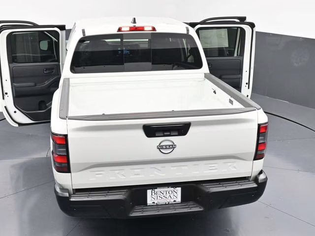 2026 Glacier White Nissan Frontier S RWD Truck