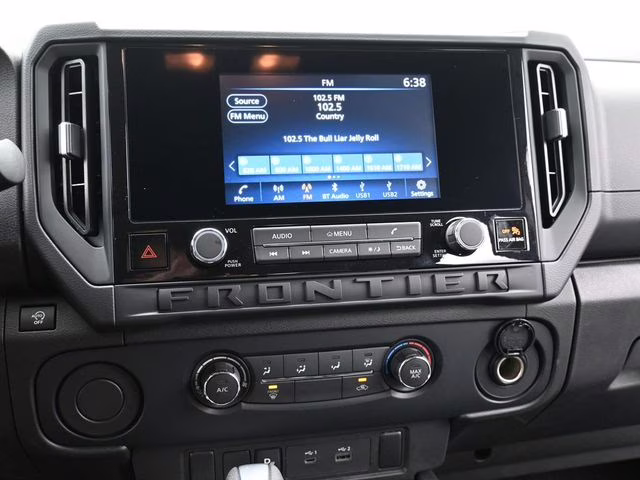 2026 Glacier White Nissan Frontier S RWD Truck