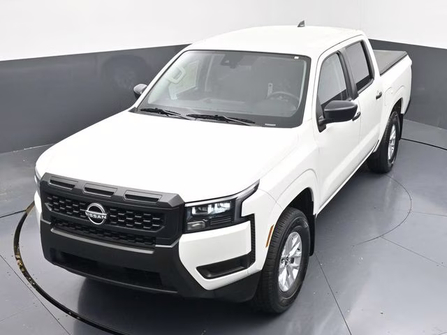 2026 Glacier White Nissan Frontier S RWD Truck