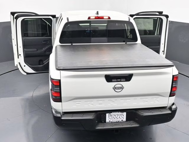 2026 Glacier White Nissan Frontier S RWD Truck