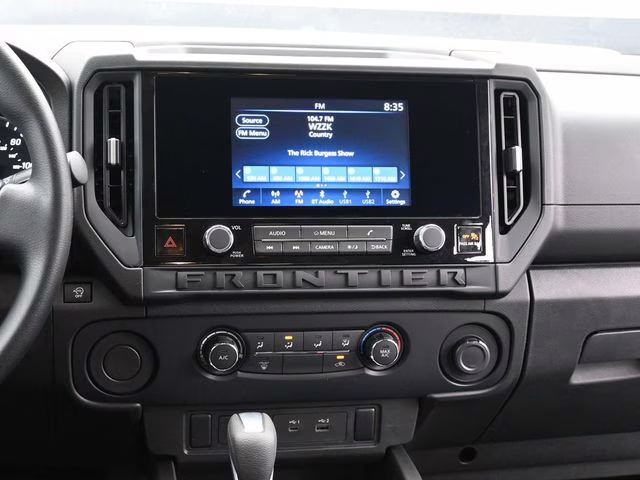 2026 Glacier White Nissan Frontier S RWD Truck