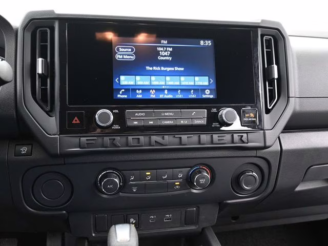 2026 Glacier White Nissan Frontier S RWD Truck