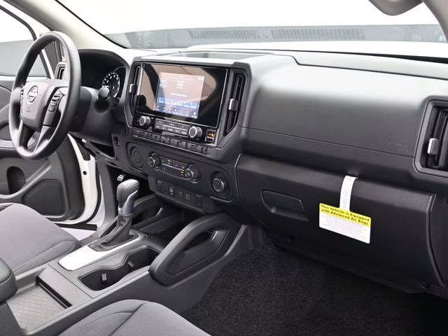 2026 Glacier White Nissan Frontier S RWD Truck