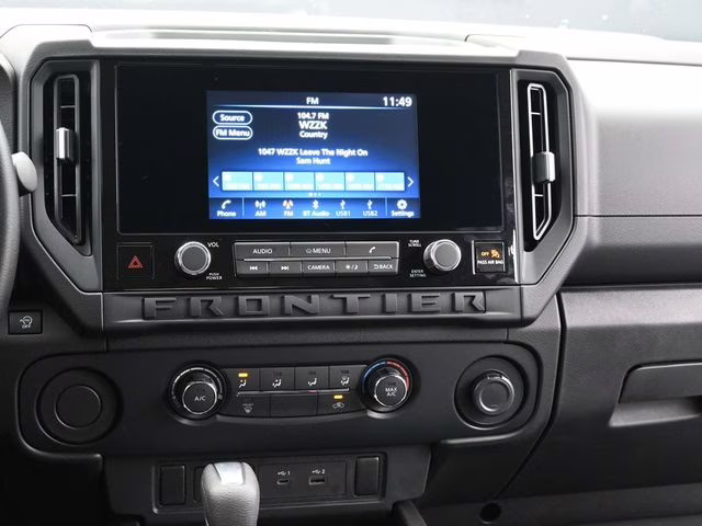 2026 Glacier White Nissan Frontier S RWD Truck