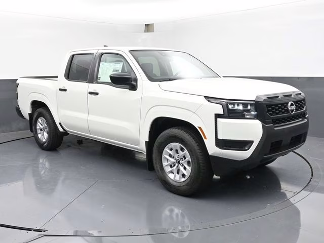 2026 Glacier White Nissan Frontier S RWD Truck