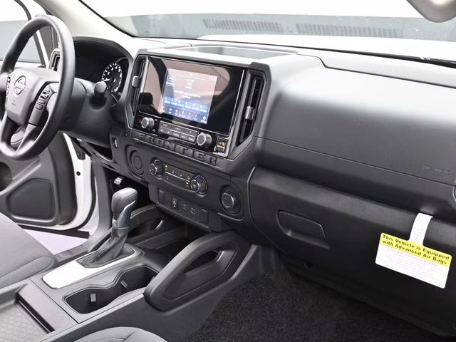 2026 Glacier White Nissan Frontier S RWD Truck