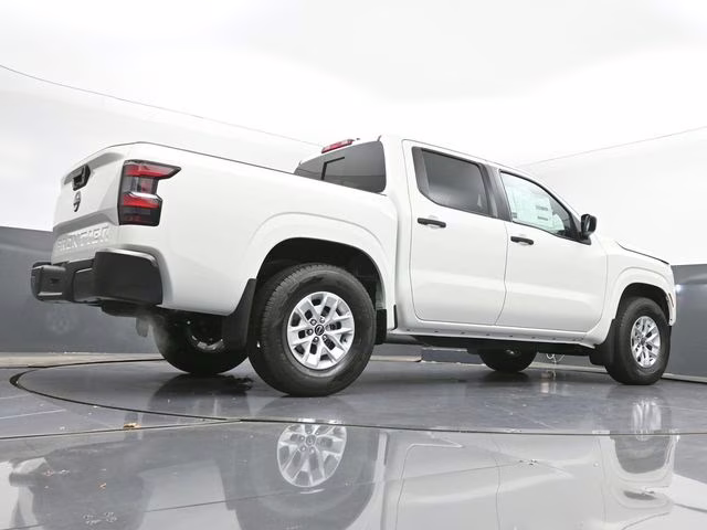 2026 Glacier White Nissan Frontier S RWD Truck