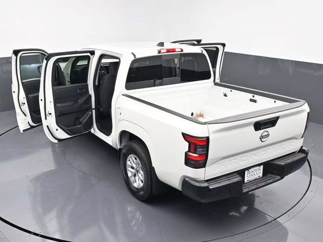 2026 Glacier White Nissan Frontier S RWD Truck