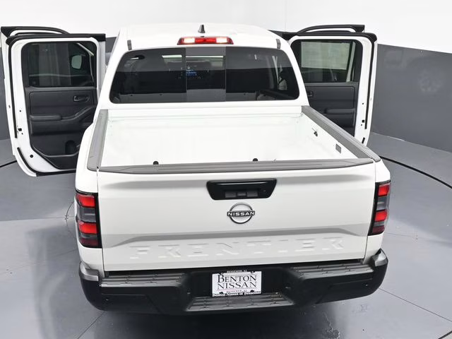2026 Glacier White Nissan Frontier S RWD Truck