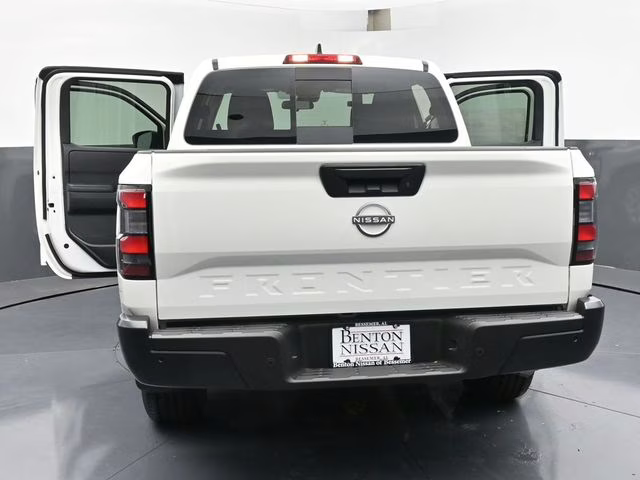2026 Glacier White Nissan Frontier S RWD Truck