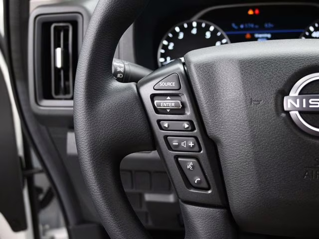 2026 Glacier White Nissan Frontier S RWD Truck