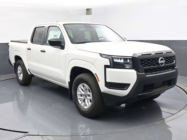 2026 Glacier White Nissan Frontier S RWD Truck