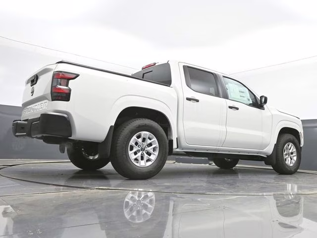 2026 Glacier White Nissan Frontier S RWD Truck
