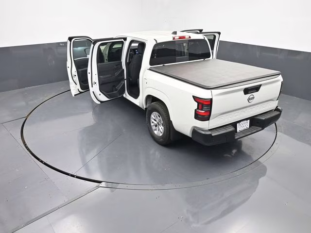 2026 Glacier White Nissan Frontier S RWD Truck