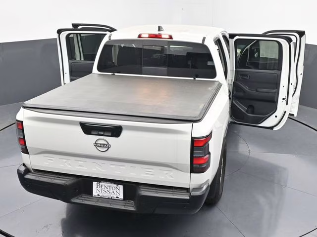 2026 Glacier White Nissan Frontier S RWD Truck