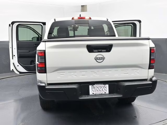 2026 Glacier White Nissan Frontier S RWD Truck