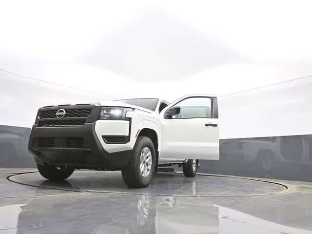 2026 Glacier White Nissan Frontier S RWD Truck