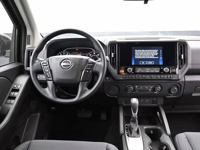 2026 Glacier White Nissan Frontier S RWD Truck