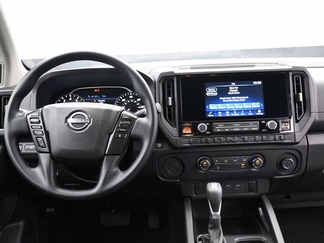 2026 Glacier White Nissan Frontier S RWD Truck