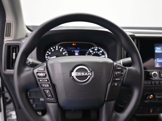 2026 Glacier White Nissan Frontier S RWD Truck