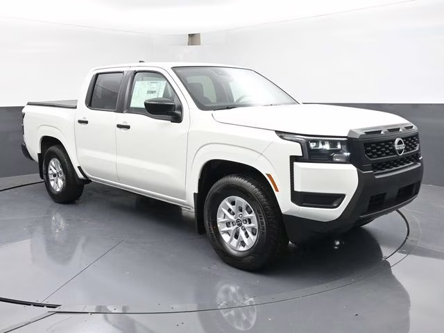 2026 Glacier White Nissan Frontier S RWD Truck